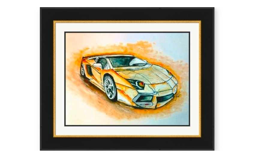 Lamborghini Orange