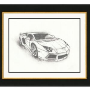 Lamborghini pencil